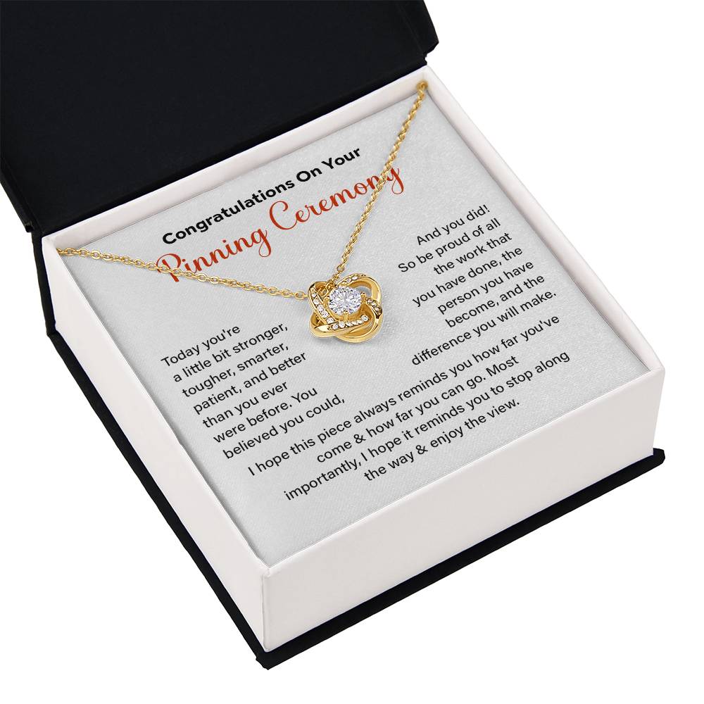 Congratulations On Your Pinning Ceremony Strength And Determination Jewelry Enjoy The View Necklace Best Wishes Necklace Path To Success Necklace Personal Growth Jewelry Motivational Jewelry For New Beginnings Meaningful Gift For Graduates