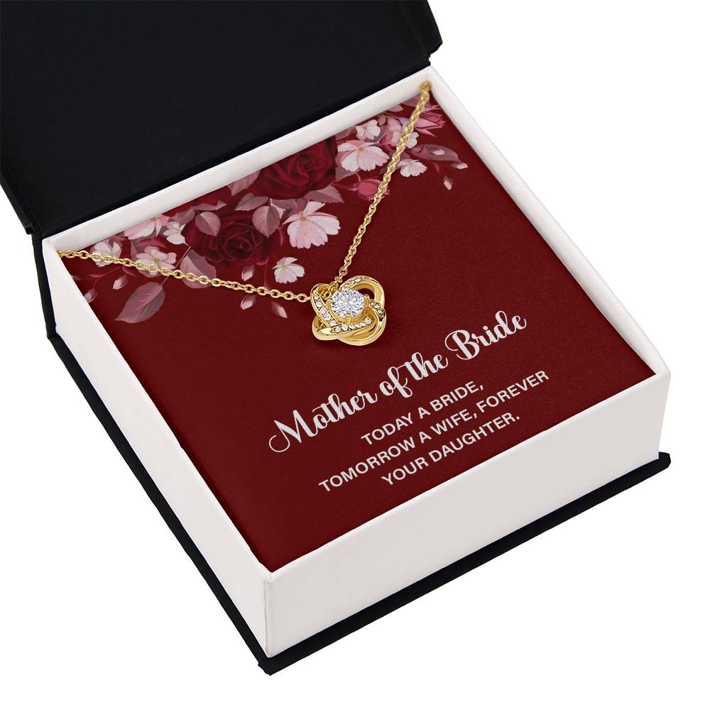 Mother of Bride Gift from Daughter Wedding Card