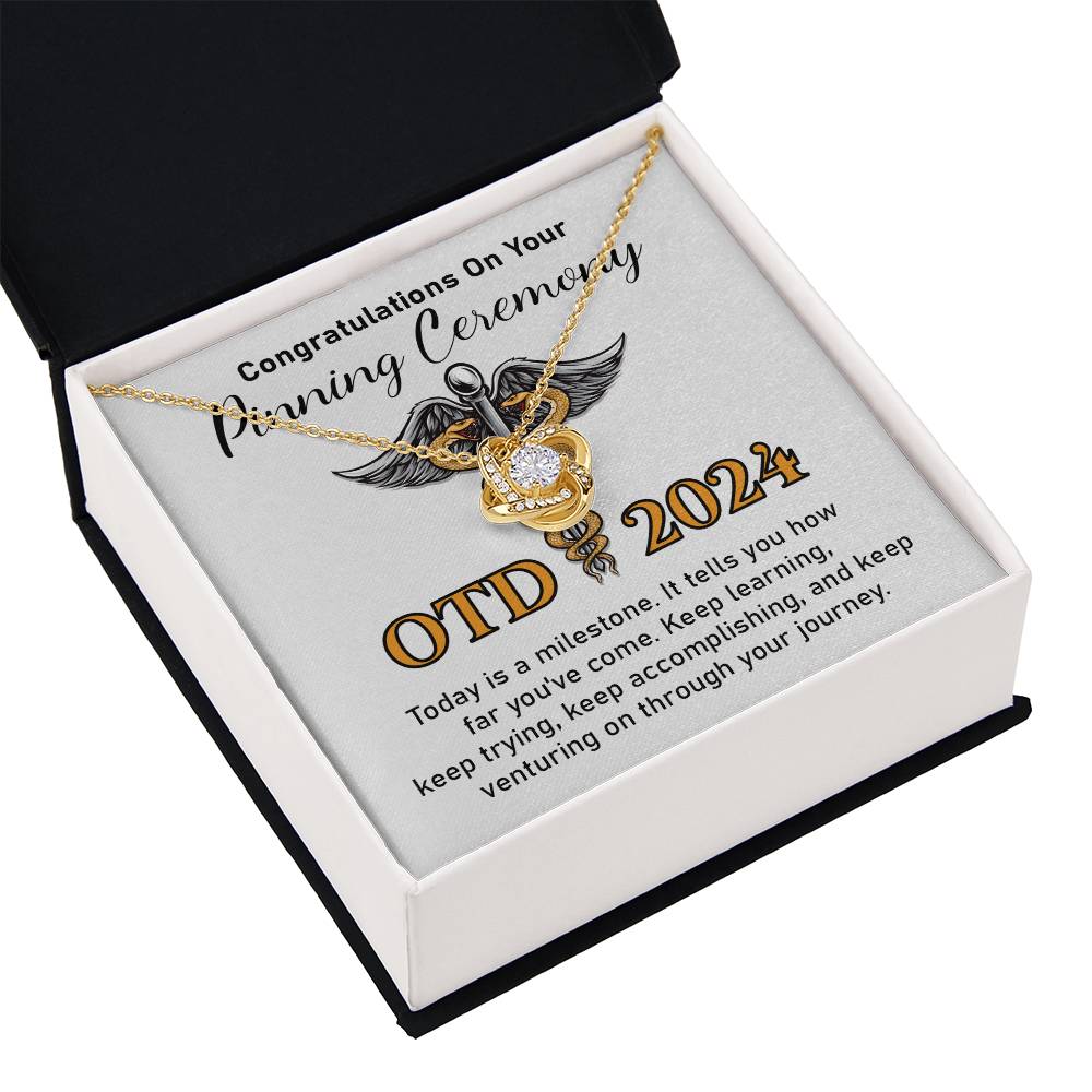 Congratulations On Your Otd 2024 Pinning Ceremony Necklace Otd 2024 Pinning Ceremony Necklace Pinning Ceremony Milestone Necklace Congratulations Pinning Ceremony Jewelry Otd 2024 Graduation Necklace Gift Necklace For Celebrating