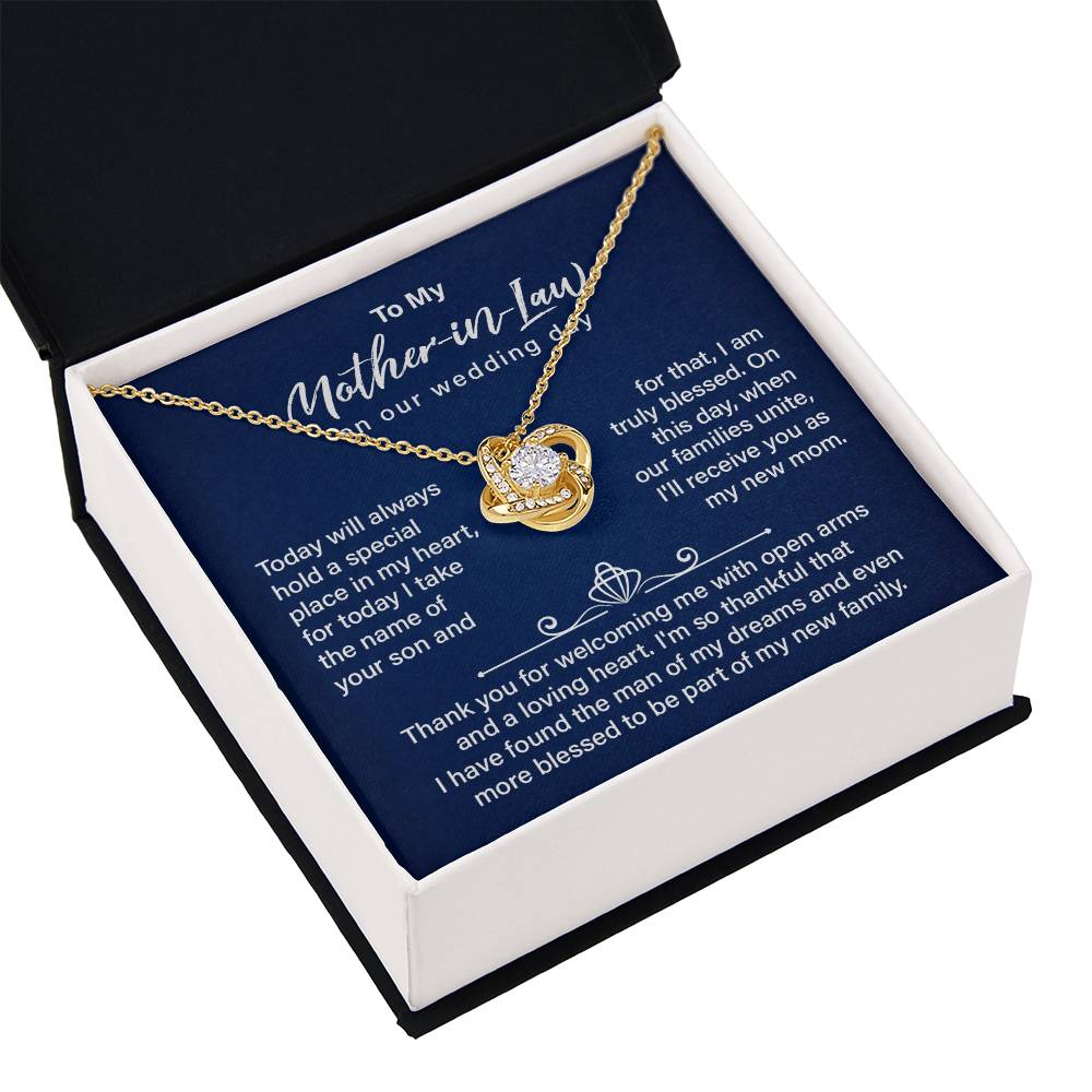 Mother-in-Law Gift from Bride – Wedding Day Card Box