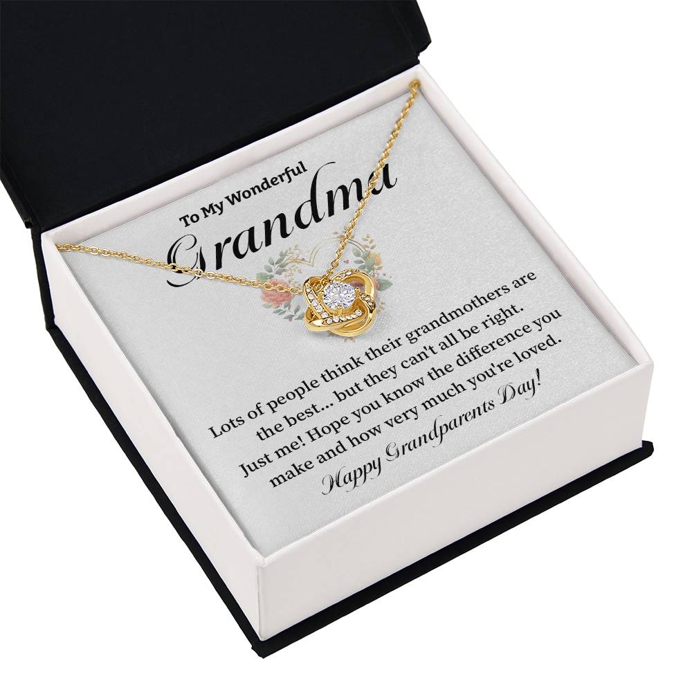 To My Wonderful Grandma Grandma Necklace Gift Heartfelt Gift For Grandma Sentimental Jewelry For Grandmother Granddaughter To Grandma Gift Special Gift For Grandma Grandmother Appreciation Gift Meaningful Gift For Grandma