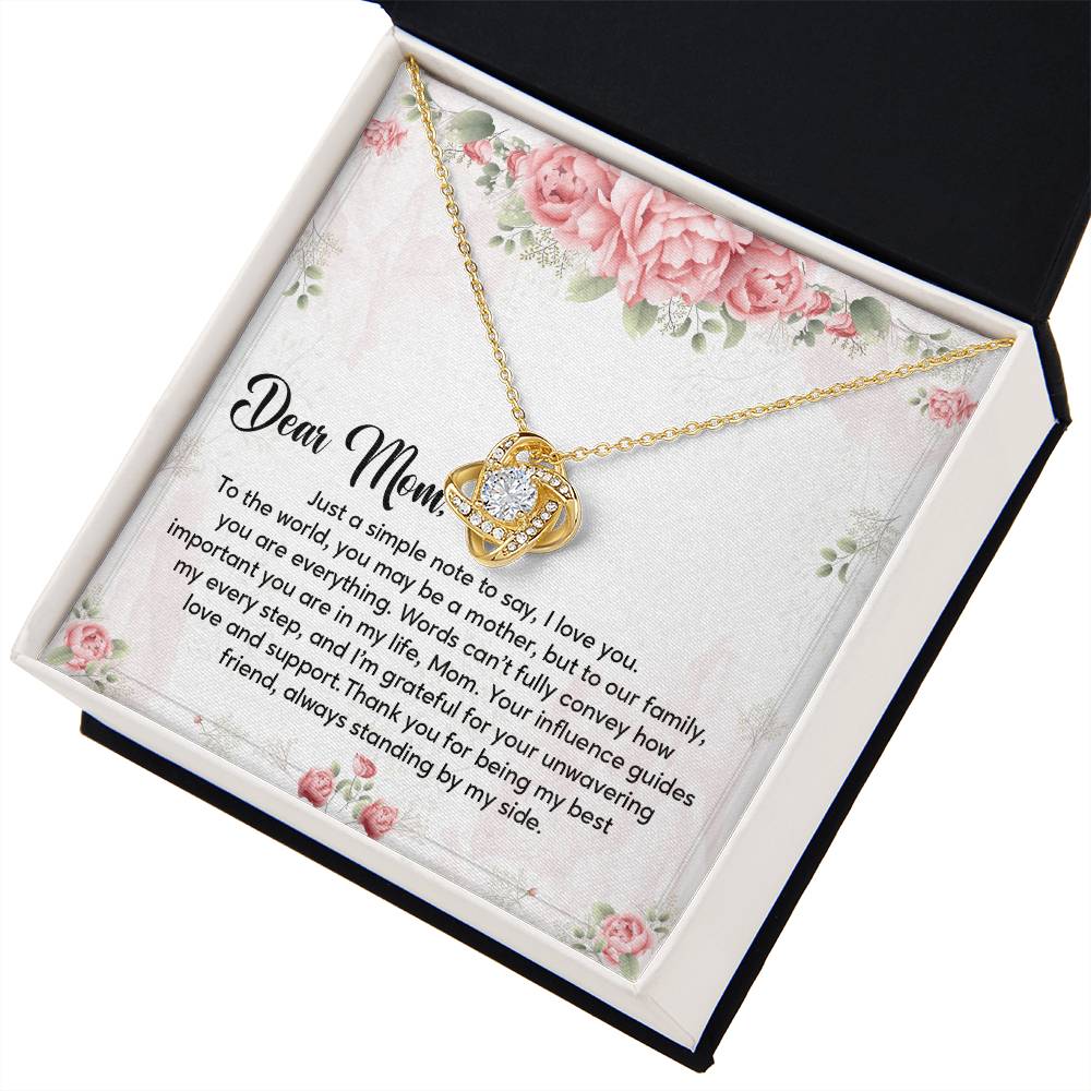 To Mom from Daughter – Message Card Gift