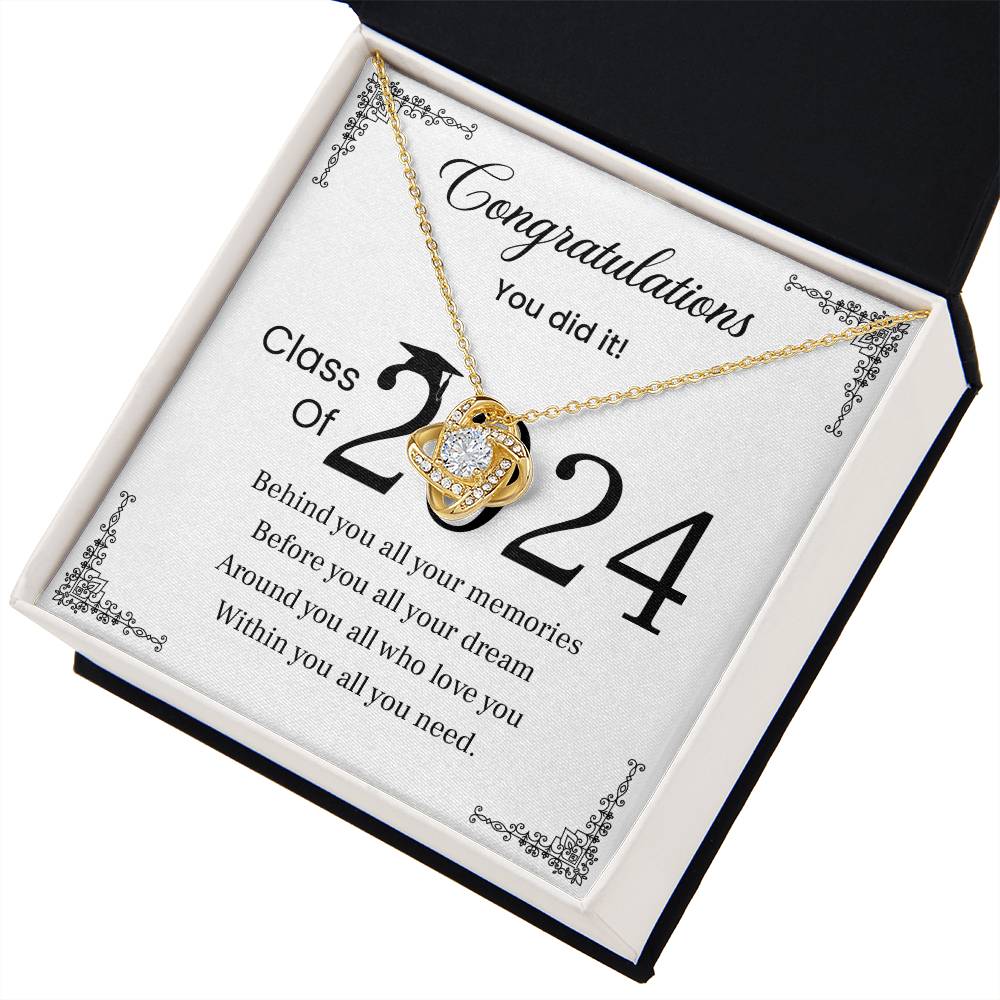 Congratulations Class Of 2024 Necklace Necklace For Bright Memories Celebrate Your Potential Necklace Necklace For Your Unique Gift For Class Of 2024 Celebration Proud Graduate Necklace Necklace For Future Dreams Class Of 2024 Graduation Necklace