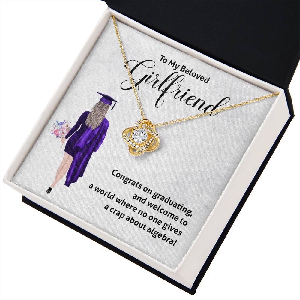 Funny Graduation Necklace Gift for Girlfriend