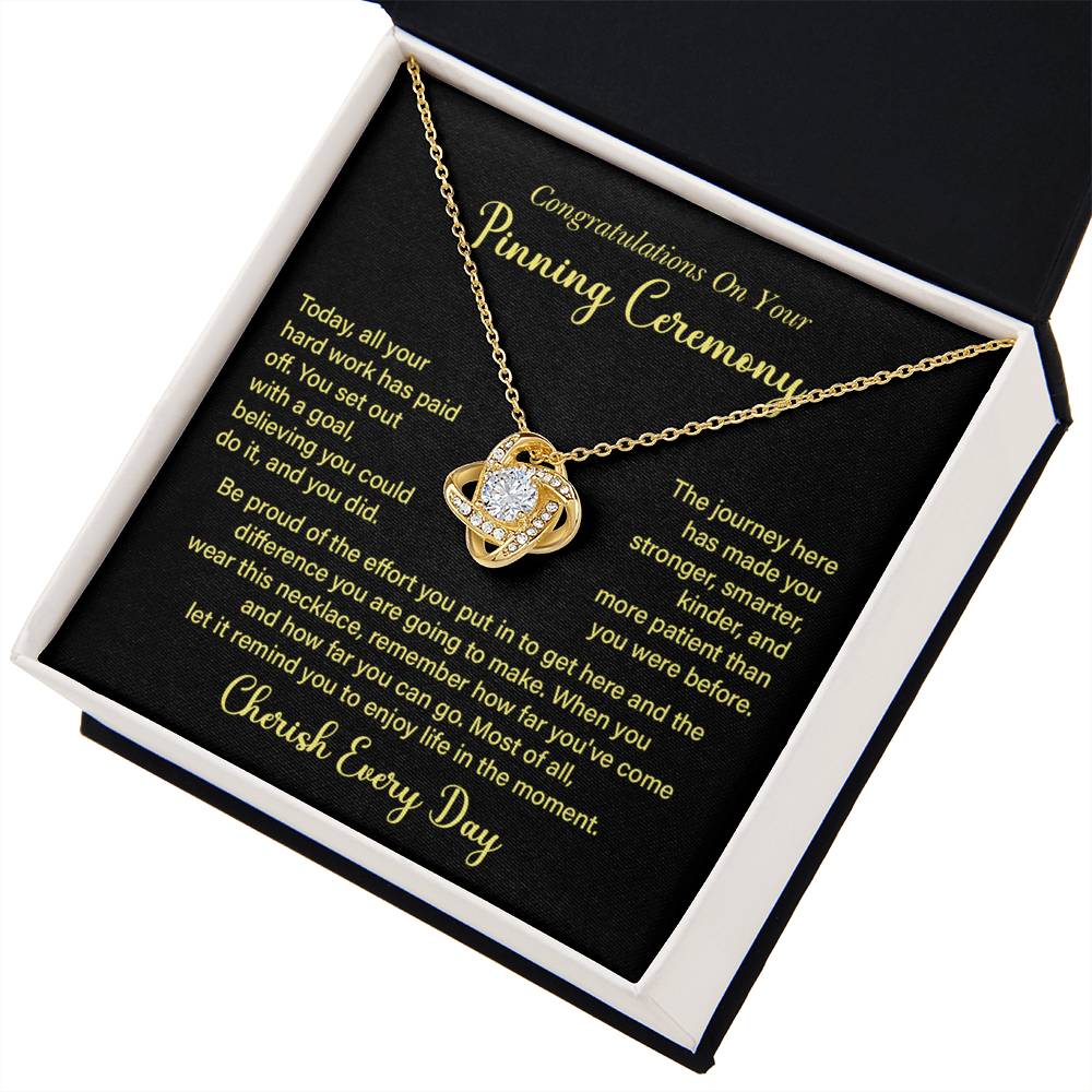 Congratulations On Your Pinning Ceremony Necklace Pinning Ceremony Necklace Gift Congratulations Pinning Ceremony Jewelry Journey Of Success Necklace Pinning Ceremony Milestone Necklace Necklace To Celebrate Hard Work Pinning Ceremony Keepsake Jewelry