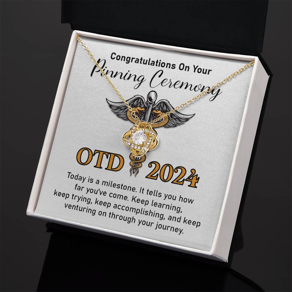 Congratulations On Your Otd 2024 Pinning Ceremony Necklace Otd 2024 Pinning Ceremony Necklace Pinning Ceremony Milestone Necklace Congratulations Pinning Ceremony Jewelry Otd 2024 Graduation Necklace Gift Necklace For Celebrating