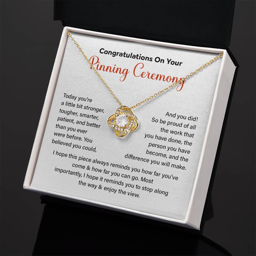 Congratulations On Your Pinning Ceremony Strength And Determination Jewelry Enjoy The View Necklace Best Wishes Necklace Path To Success Necklace Personal Growth Jewelry Motivational Jewelry For New Beginnings Meaningful Gift For Graduates