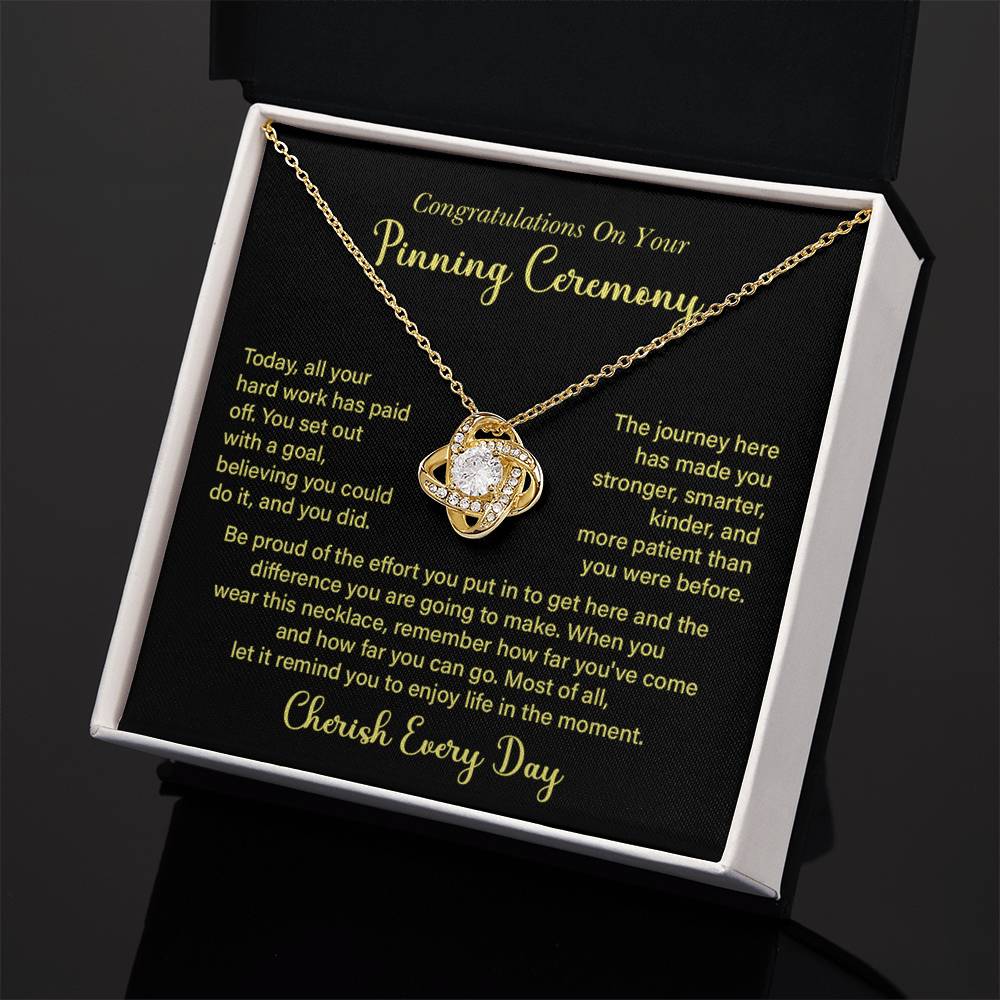 Congratulations On Your Pinning Ceremony Necklace Pinning Ceremony Necklace Gift Congratulations Pinning Ceremony Jewelry Journey Of Success Necklace Pinning Ceremony Milestone Necklace Necklace To Celebrate Hard Work Pinning Ceremony Keepsake Jewelry