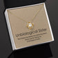 Unbiolofical Sister Necklace Gift for Sister Pendant Necklace With Sentimental  Message.