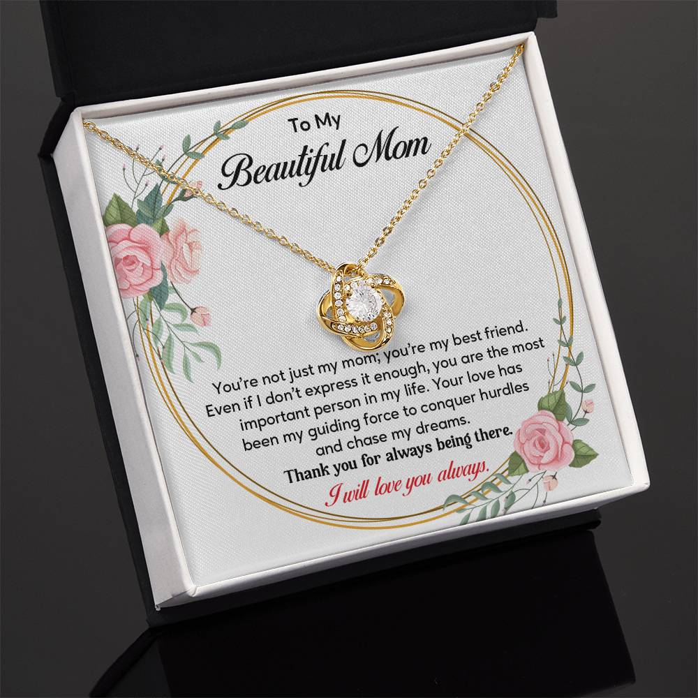 Gift for Mom from Daughter or Son with Message Card