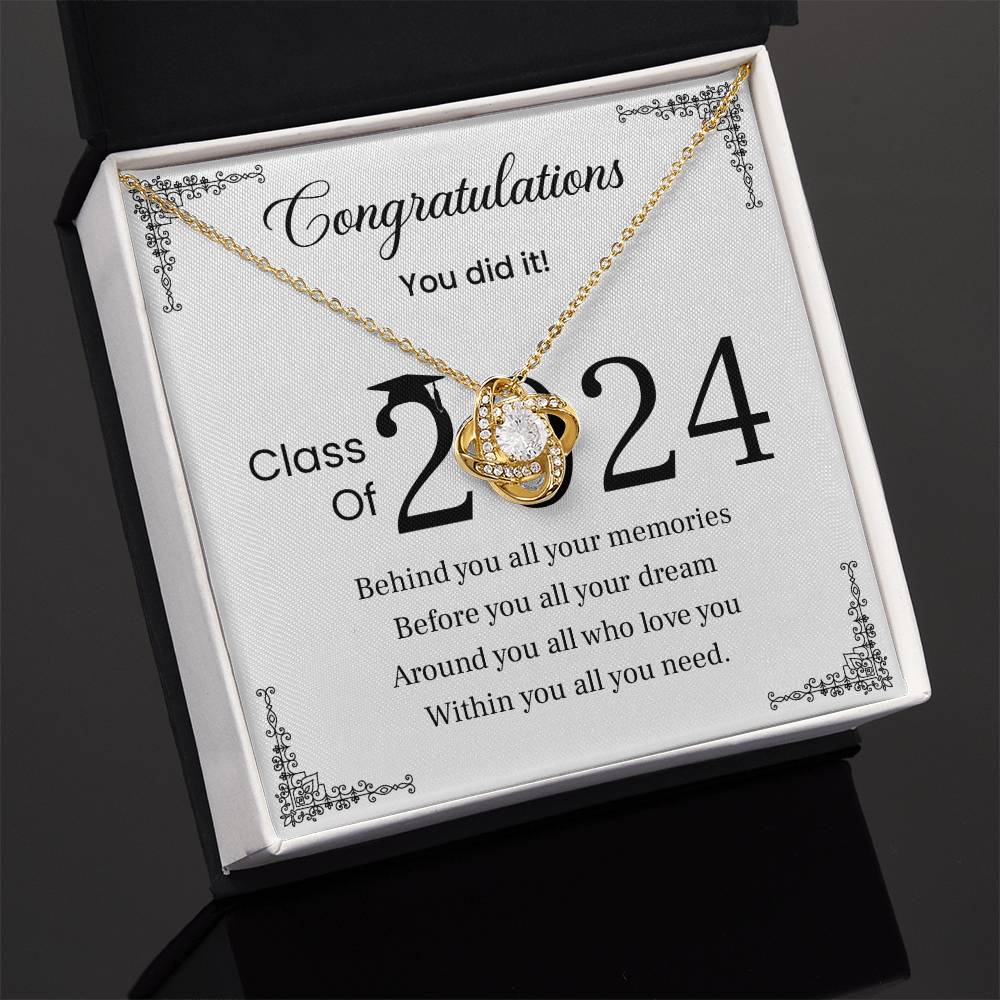 Congratulations Class Of 2024 Necklace Necklace For Bright Memories Celebrate Your Potential Necklace Necklace For Your Unique Gift For Class Of 2024 Celebration Proud Graduate Necklace Necklace For Future Dreams Class Of 2024 Graduation Necklace