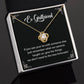Funny Necklace Gift for Ex-Girlfriend with Card Box