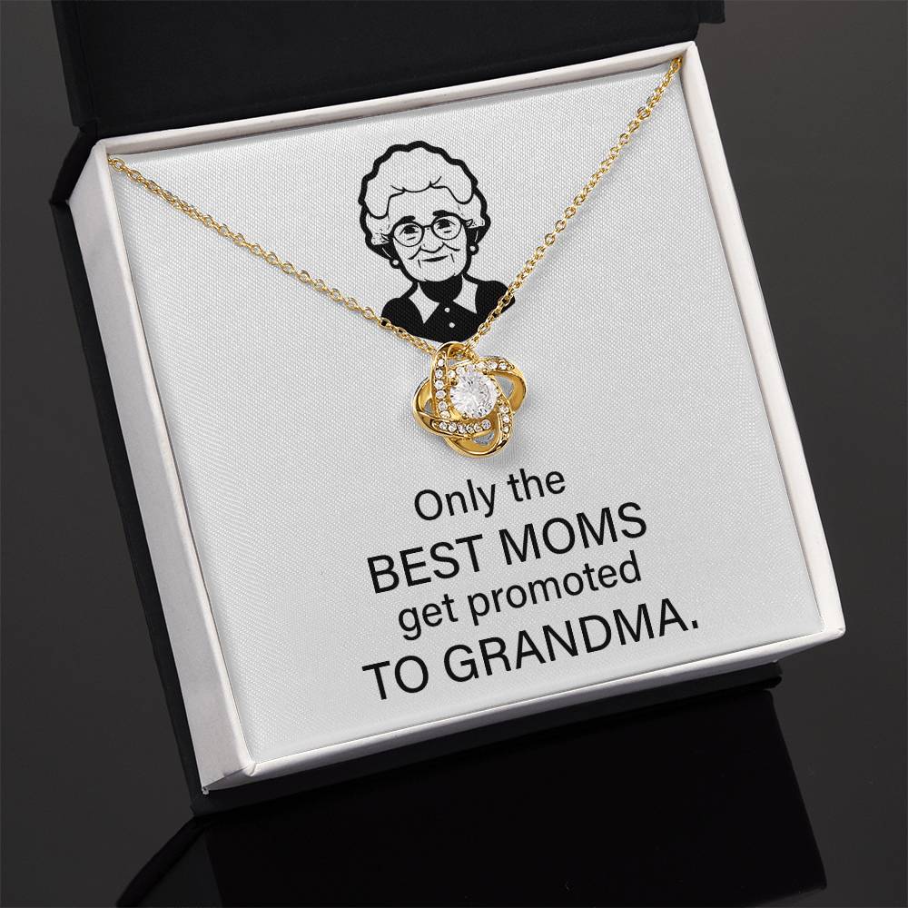 To The Best Moms Who Become Grandmas Grandma Necklace Gift Best Mom To Grandma Gift Jewelry Gift For Grandma Sentimental Jewelry For Grandmother Emotional Keepsake For Grandma Family Connection Necklace Sentimental Keepsake For Grandma