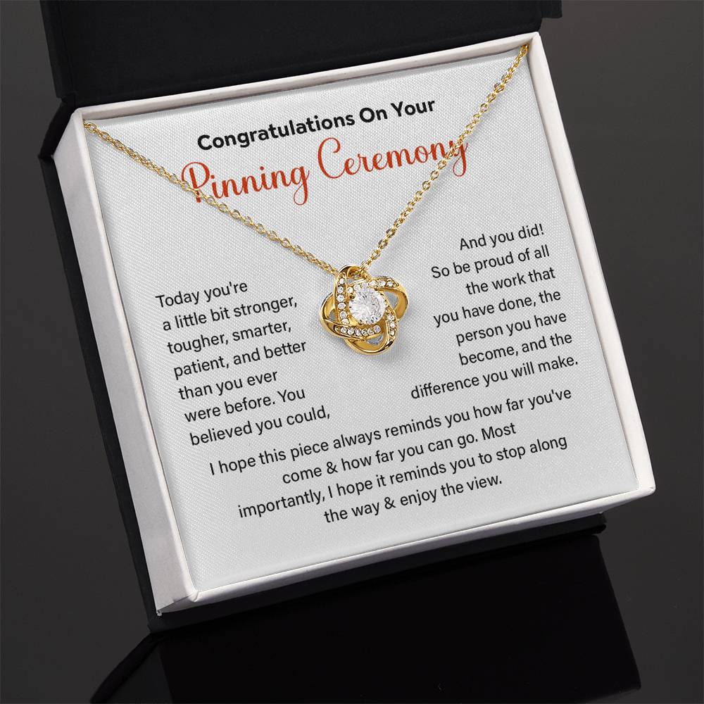 Congratulations On Your Pinning Ceremony Strength And Determination Jewelry Enjoy The View Necklace Best Wishes Necklace Path To Success Necklace Personal Growth Jewelry Motivational Jewelry For New Beginnings Meaningful Gift For Graduates