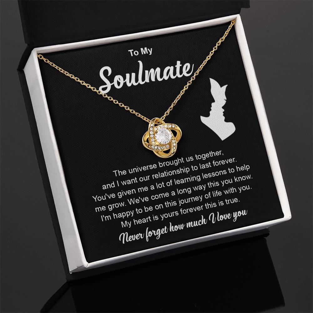 Soulmate Romantic Gift with Heartfelt Message Card