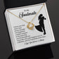 Soulmate Necklace – Gift for Wife or Girlfriend with Romantic Message