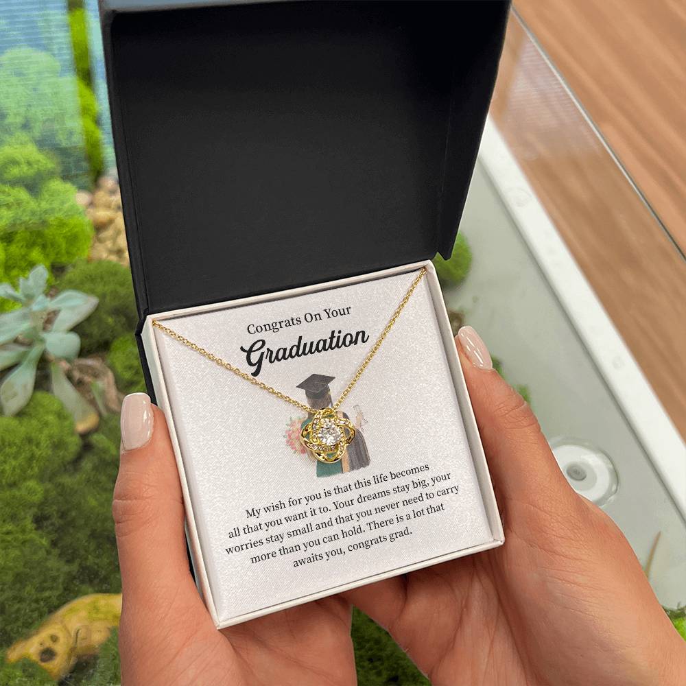 Graduation Gift Necklace for Daughter, Sister, Niece