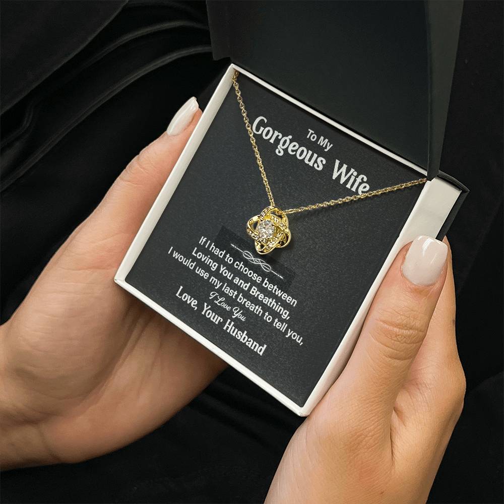Necklace Gift for Wife from Husband – Last Breath Love