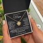 Necklace Gift for Mom from Daughter with Appreciation Card