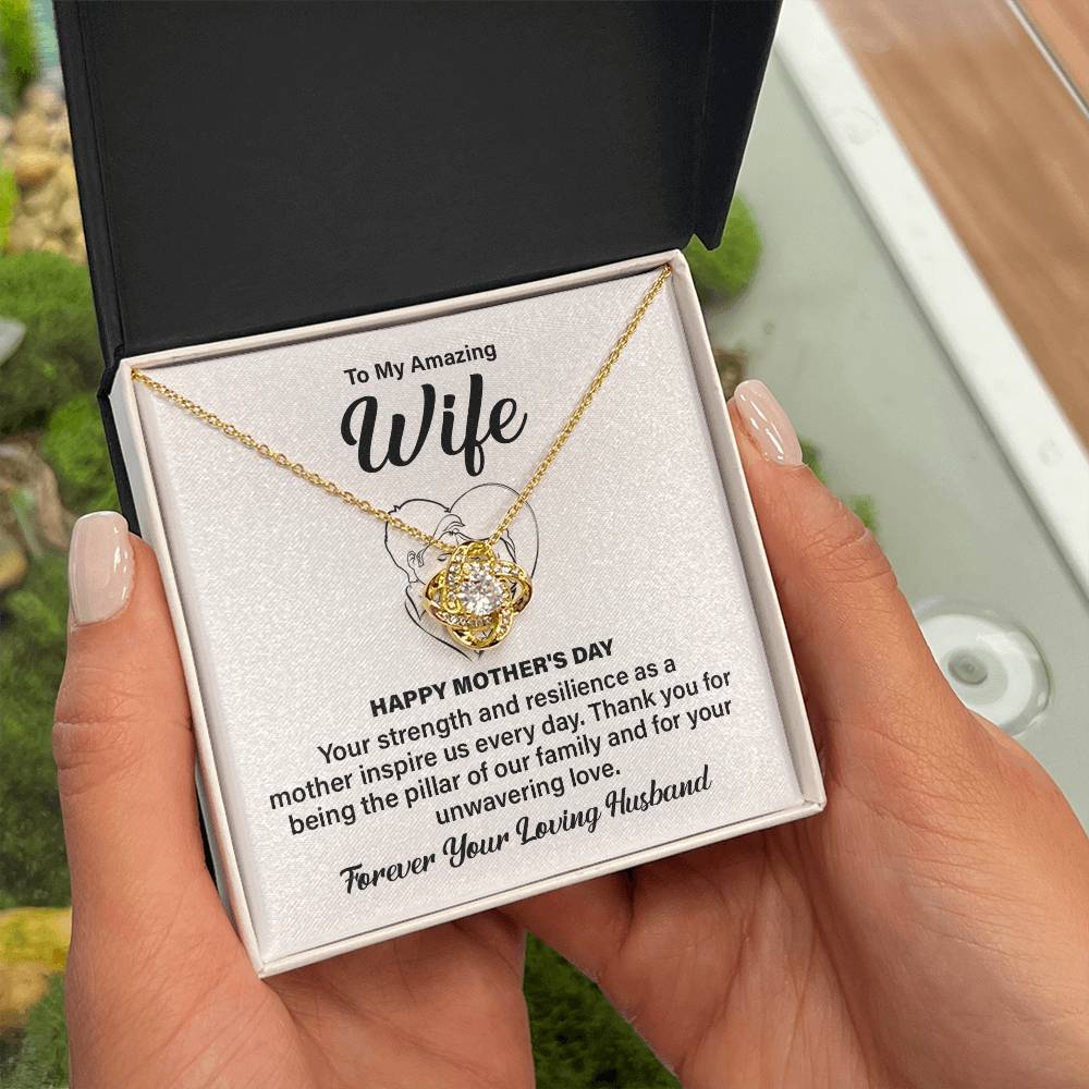 Wife Mother's Day Gift from Husband – Message Card Box