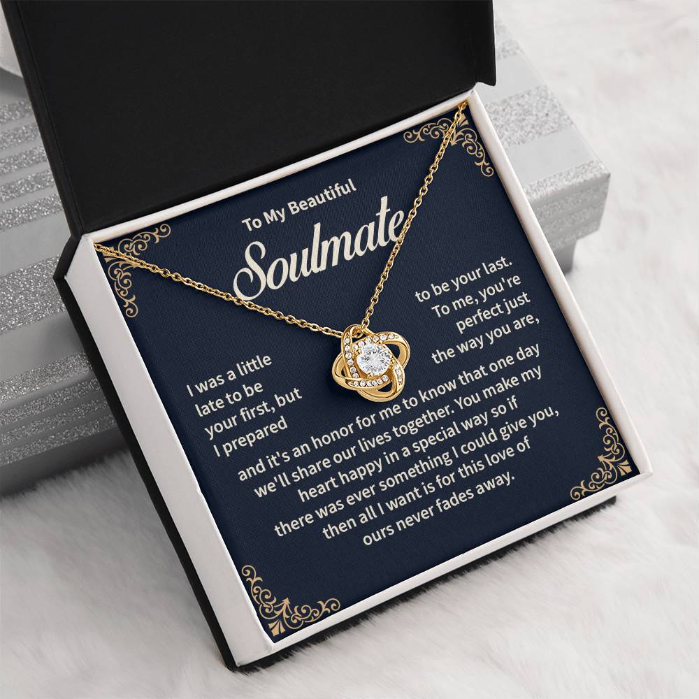 Soulmate Necklace Gift for Her – Elegant Gift Box