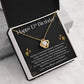 13th Birthday Necklace for Teen Girl – Elegant Gold Balloon Card Gift