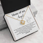 Memorial Necklace Gift for Mom of Angel Baby – Message Card