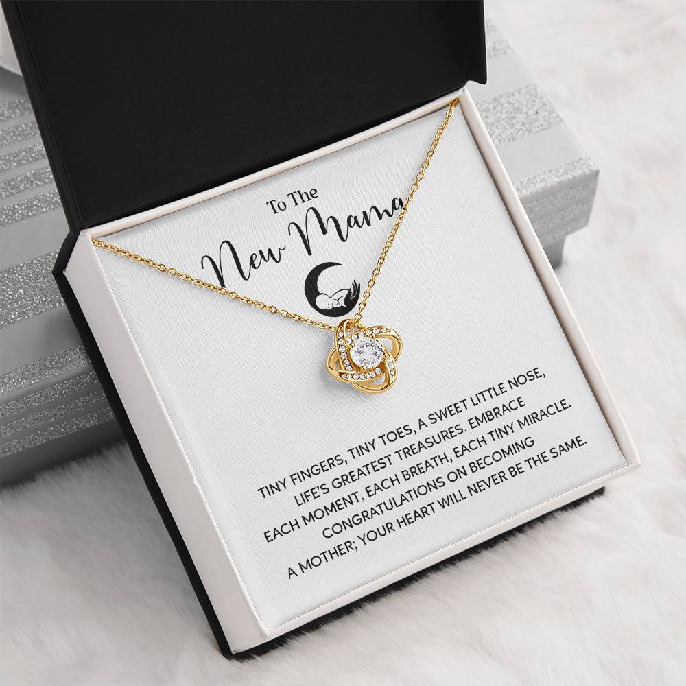 To The New Mama Gift From Your Mom Mama Jewelry Motherhood Gifts Personalized Baby Shower Gift Unique Gift For New Moms Sentimental Necklace For Mama Mom To Be Gift Cute Baby Shower Jewelry Welcome Baby Necklace Meaningful Gift For Mothers