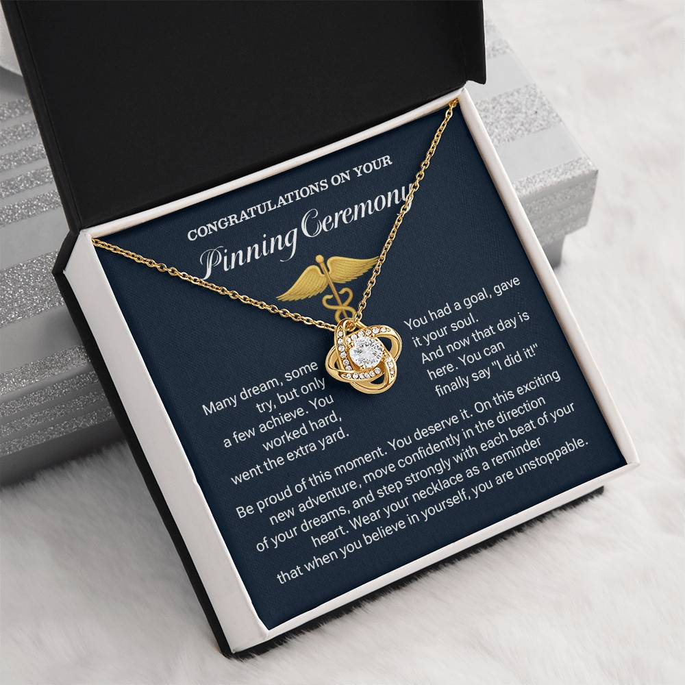 Congratulations On Your Pinning Ceremony Necklace Pinning Ceremony Necklace Gift Congratulations Pinning Ceremony Jewelry Believe In Yourself Necklace Jewelry For New Adventure Graduation Necklace Gift Necklace For Graduates