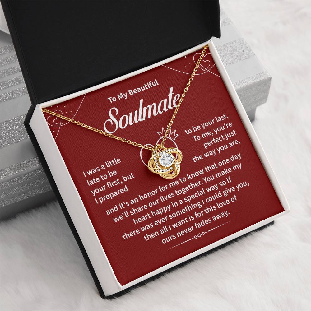 Soulmate Necklace for Her – Romantic Gift Box Jewelry