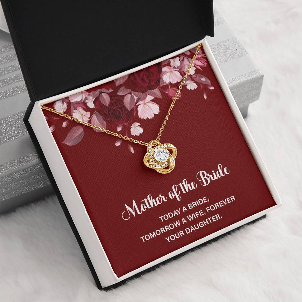 Mother of Bride Gift from Daughter Wedding Card