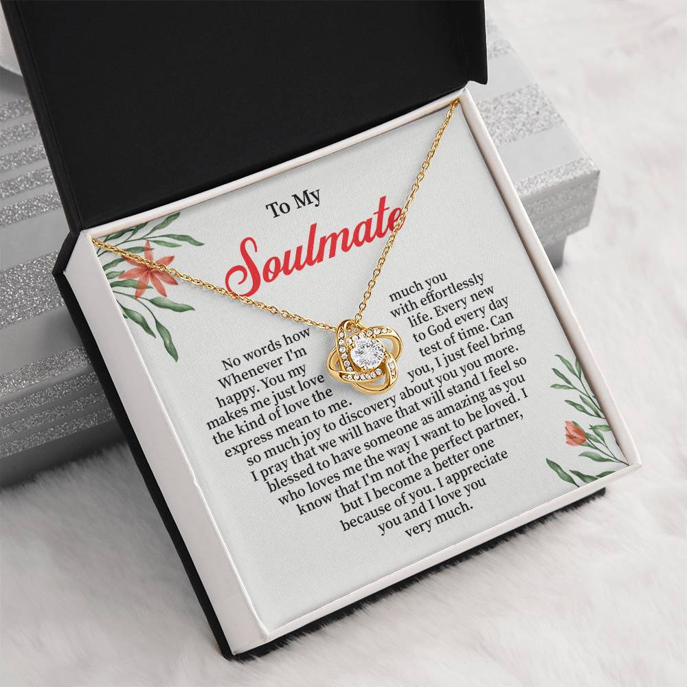 Romantic Soulmate Gift for Her – Message Card & Box
