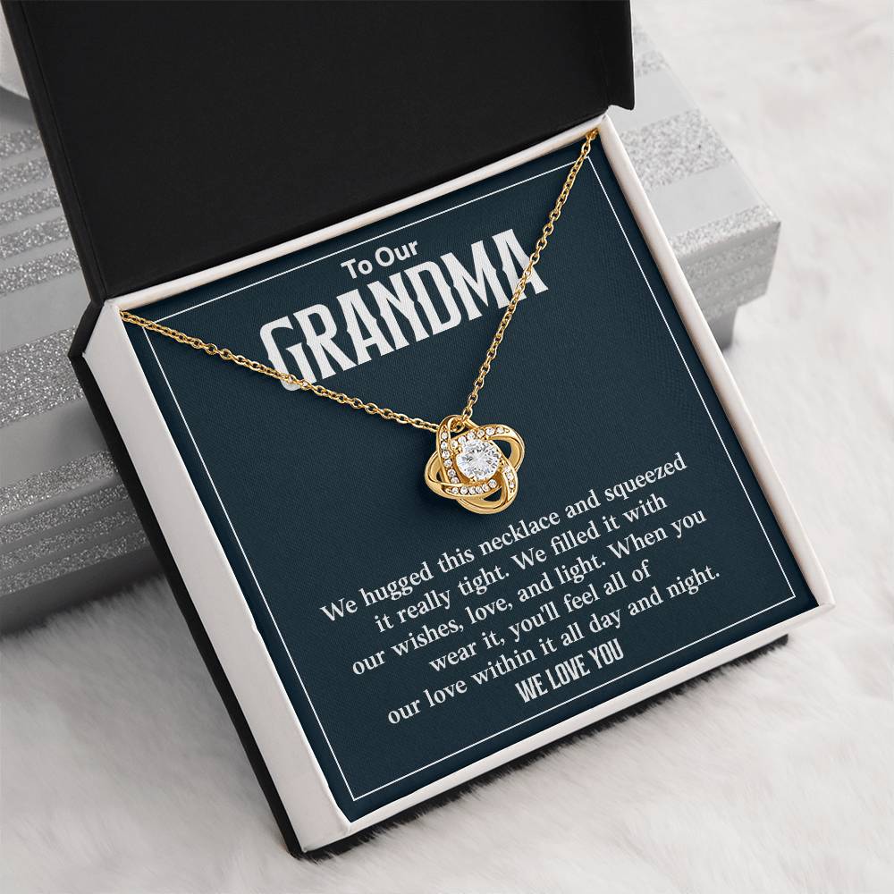 To Our Grandma Grandma Necklace Gift Heartfelt Gift For Grandma Sentimental Jewelry For Grandmother Emotional Necklace For Grandma Jewelry Gift For Grandma Grandchildren To Grandma Gift Special Gift For Grandma Meaningful Gift For Grandma