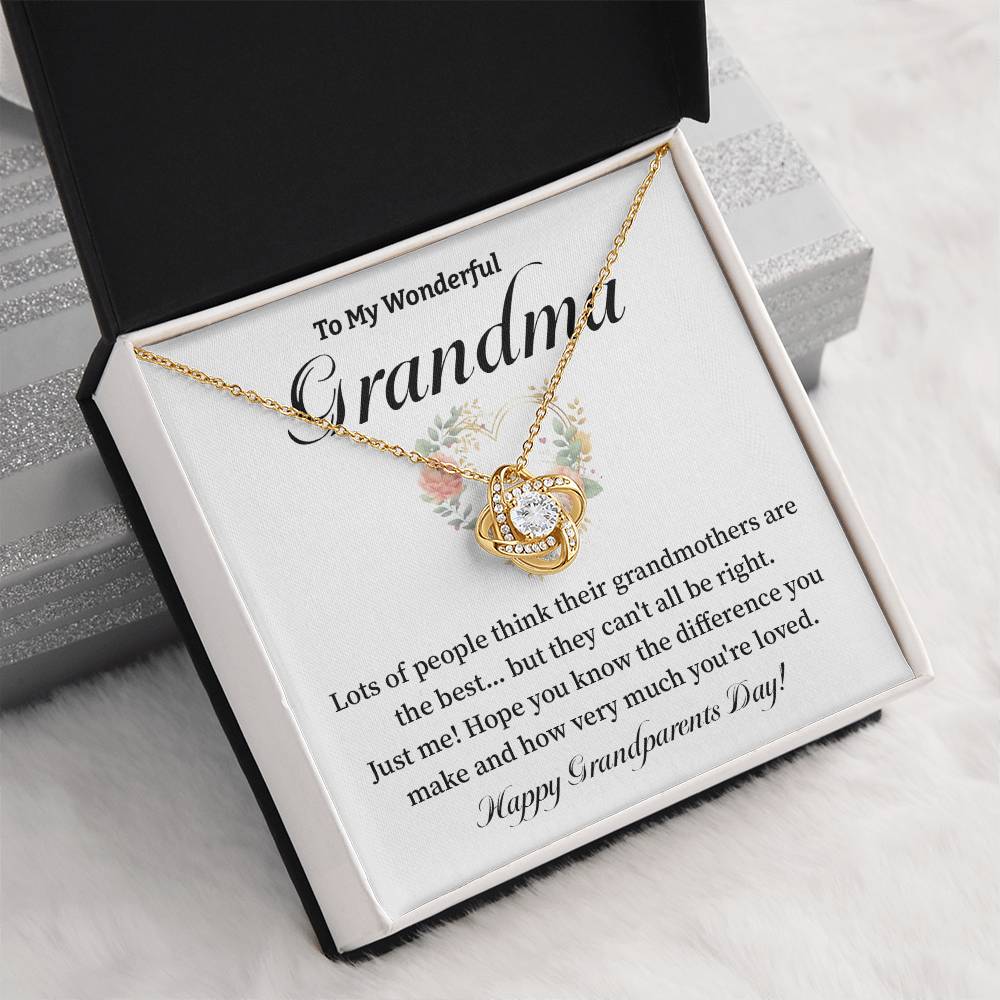 To My Wonderful Grandma Grandma Necklace Gift Heartfelt Gift For Grandma Sentimental Jewelry For Grandmother Granddaughter To Grandma Gift Special Gift For Grandma Grandmother Appreciation Gift Meaningful Gift For Grandma