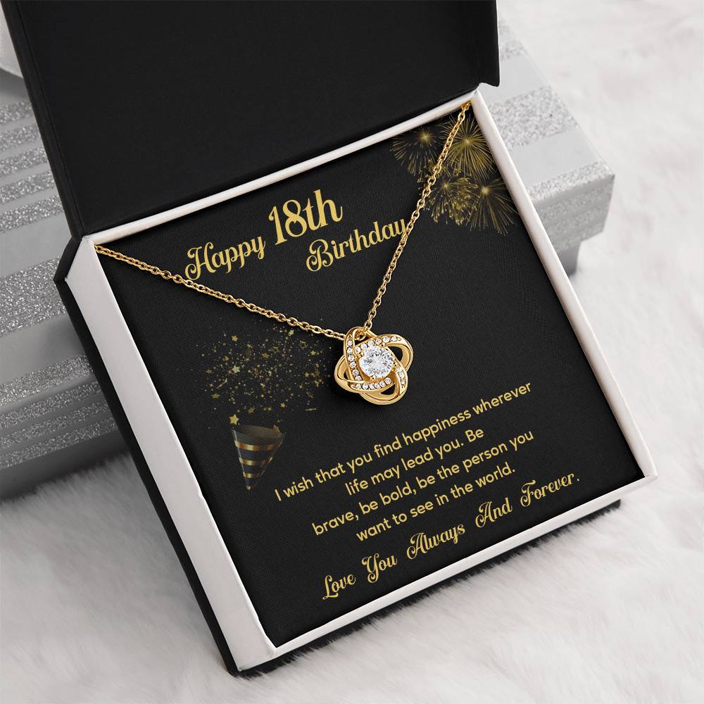 18th Birthday Necklace Gift – Inspirational Jewelry for Her