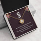 Graduation Gift Necklace for Daughter with Inspirational Card