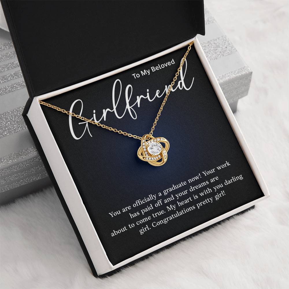 Graduation Necklace Gift for Girlfriend Success