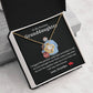 Granddaughter Gift from Grandpa – Pendant with Message Card