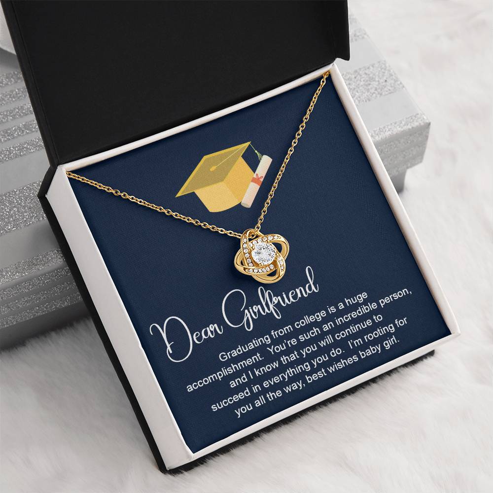 Dear Girlfriend Necklace Girlfriend Graduation Necklace Gift Gift For Graduation Necklace For Girlfriend Proud Of You Graduation Necklace Best Wishes Necklace For Girlfriend Sentimental Gift For Girlfriend Necklace For Girlfriend Necklace For Girlfriend