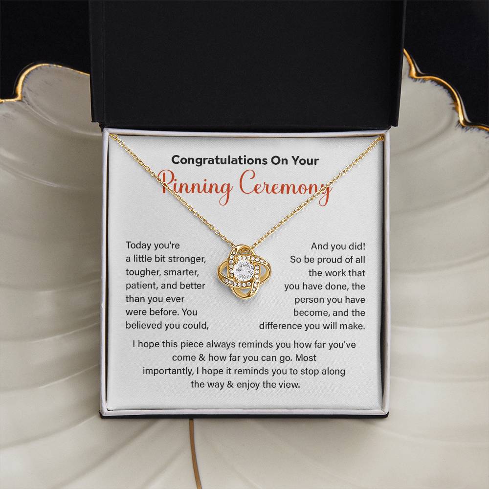 Congratulations On Your Pinning Ceremony Strength And Determination Jewelry Enjoy The View Necklace Best Wishes Necklace Path To Success Necklace Personal Growth Jewelry Motivational Jewelry For New Beginnings Meaningful Gift For Graduates