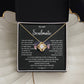 Soulmate Necklace Gift – Love You Always & Forever