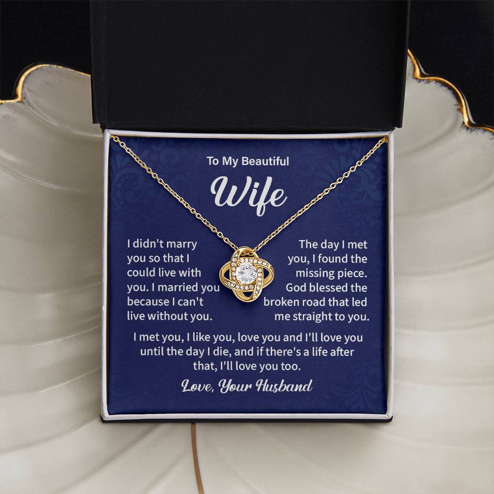Emotional Gift for Wife from Husband with Love Card