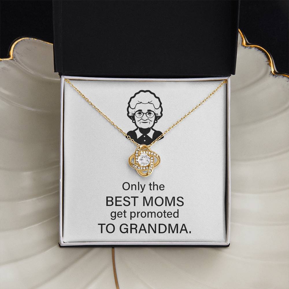 To The Best Moms Who Become Grandmas Grandma Necklace Gift Best Mom To Grandma Gift Jewelry Gift For Grandma Sentimental Jewelry For Grandmother Emotional Keepsake For Grandma Family Connection Necklace Sentimental Keepsake For Grandma