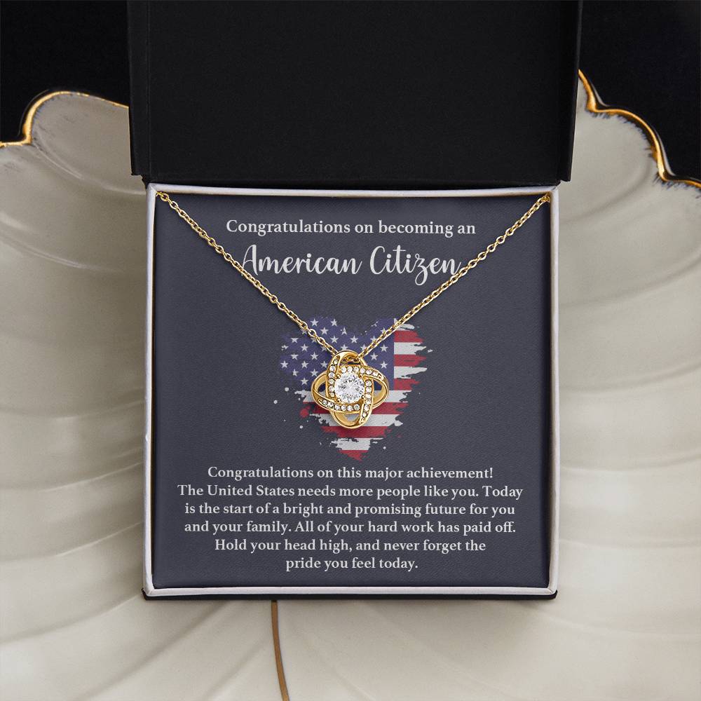 Congratulations Necklace For New American Citizen Proud To Be An American Necklace Proud To Be An American Necklace Gift For Citizenship Milestone Necklace For Proud New U.s. Citizen Gift For Becoming A U.s. Citizen Necklace For U.s. Citizenship Journey