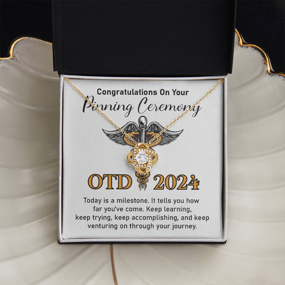 Congratulations On Your Otd 2024 Pinning Ceremony Necklace Otd 2024 Pinning Ceremony Necklace Pinning Ceremony Milestone Necklace Congratulations Pinning Ceremony Jewelry Otd 2024 Graduation Necklace Gift Necklace For Celebrating