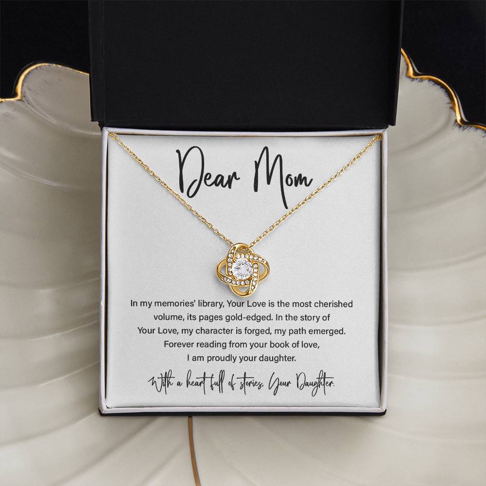 Dear Mom, Best Necklace Gift From Daughters To Mom Inspirational Necklace Gift Best Mother’s Day Necklace Gift Mother-daughter Bond Necklace Gift Jewelry Gift Necklace With Message Thoughtful Gift Necklace Sentimental Necklace Gift