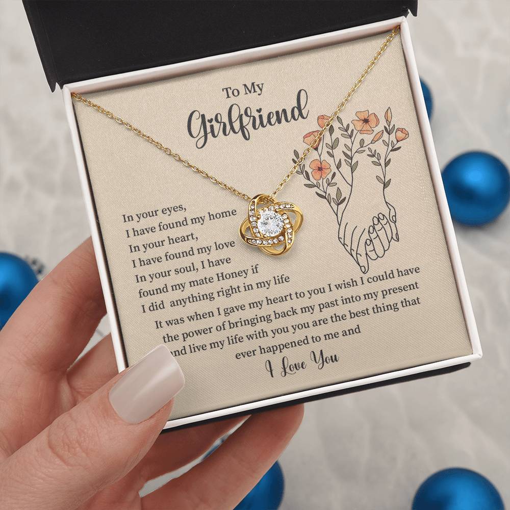Romantic Gift Necklace for Girlfriend with Gift Box