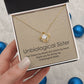 Unbiolofical Sister Necklace Gift for Sister Pendant Necklace With Sentimental  Message.