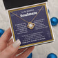 To my Soulmate If I Had a one wish it would be turn back Soulmate necklace for wife