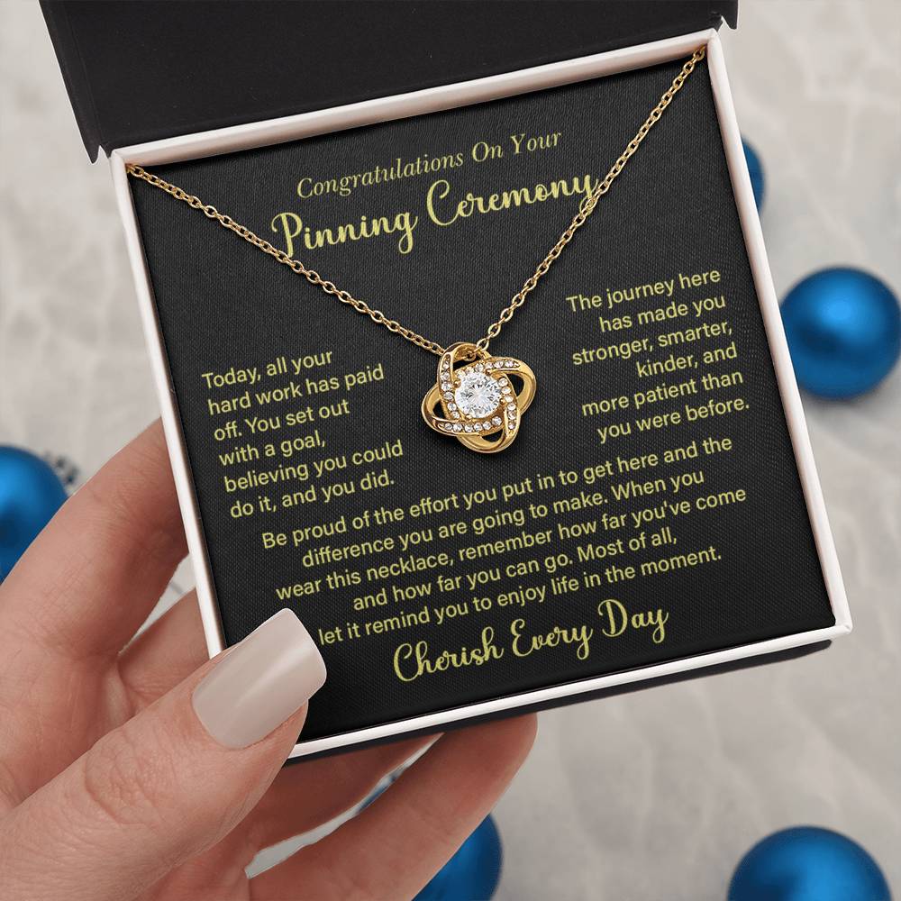 Congratulations On Your Pinning Ceremony Necklace Pinning Ceremony Necklace Gift Congratulations Pinning Ceremony Jewelry Journey Of Success Necklace Pinning Ceremony Milestone Necklace Necklace To Celebrate Hard Work Pinning Ceremony Keepsake Jewelry